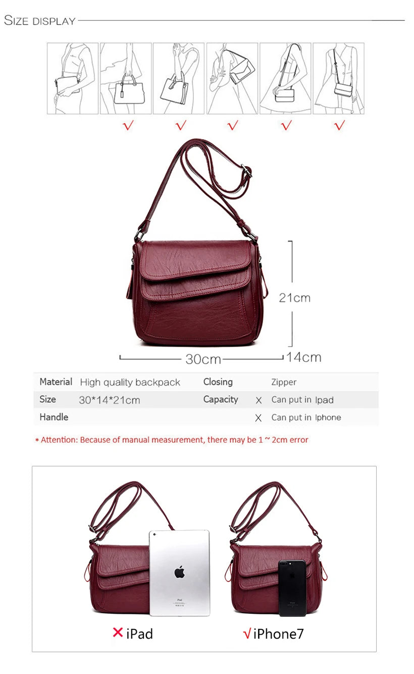 Luxury Designer Handbag High Quality Soft Leather Purses And Handbags Casual Shoulder Messenger Bags for Women 2022 New Sac Master Coach HQ