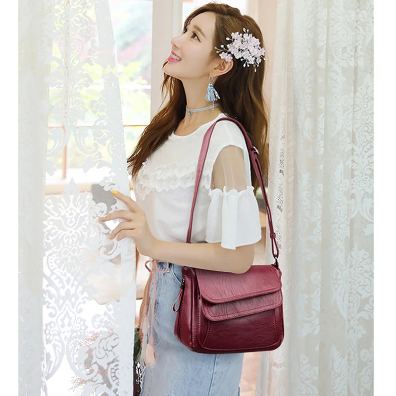 Luxury Designer Handbag High Quality Soft Leather Purses And Handbags Casual Shoulder Messenger Bags for Women 2022 New Sac Master Coach HQ