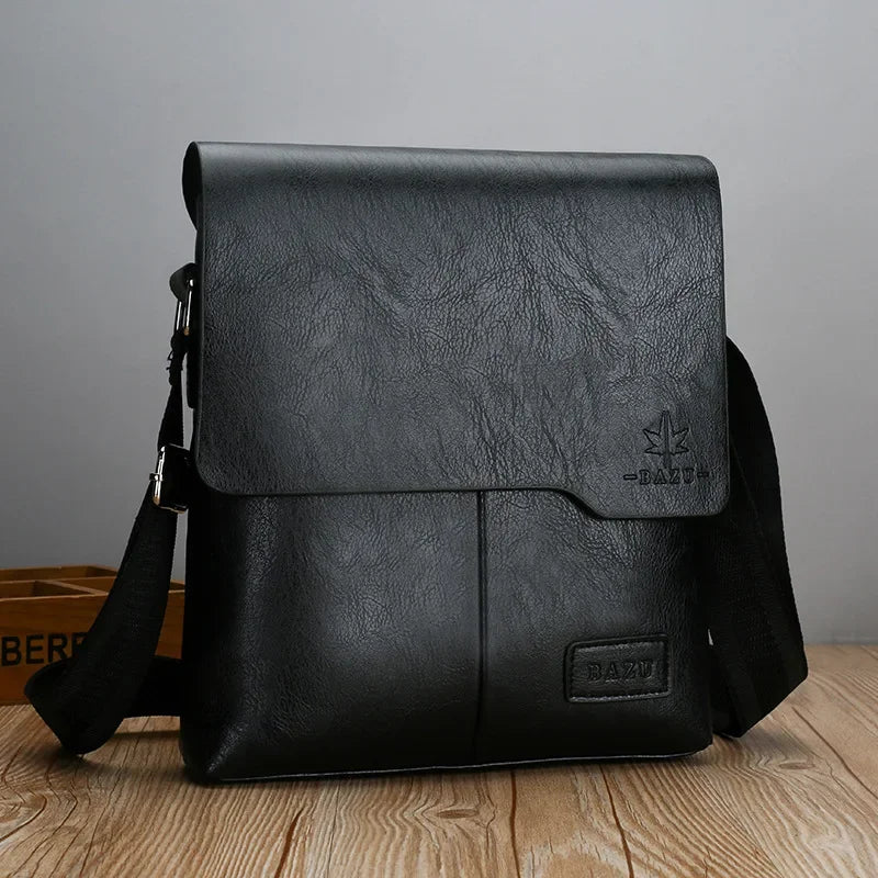 Luxury Brand Vintage Messenger Bags Men Leather Shoulder Bag Male Handbag Brown Black Side Bag Business Crossbody Bag For Men Master Coach HQ