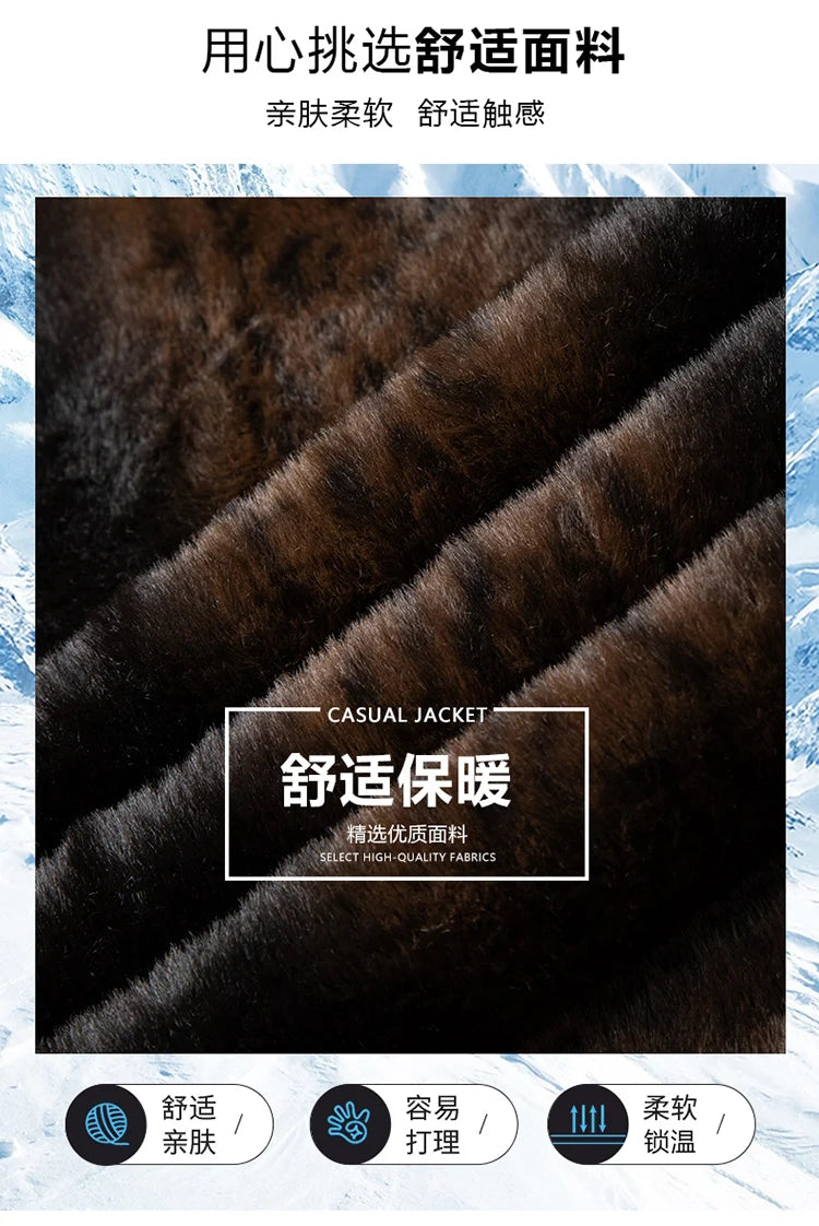 2024 Men Woolen Coats Men's business Casual Trench Coat Winter Coat with wool inner Man Autumn and Winter Wool Coat for Men Master Coach HQ