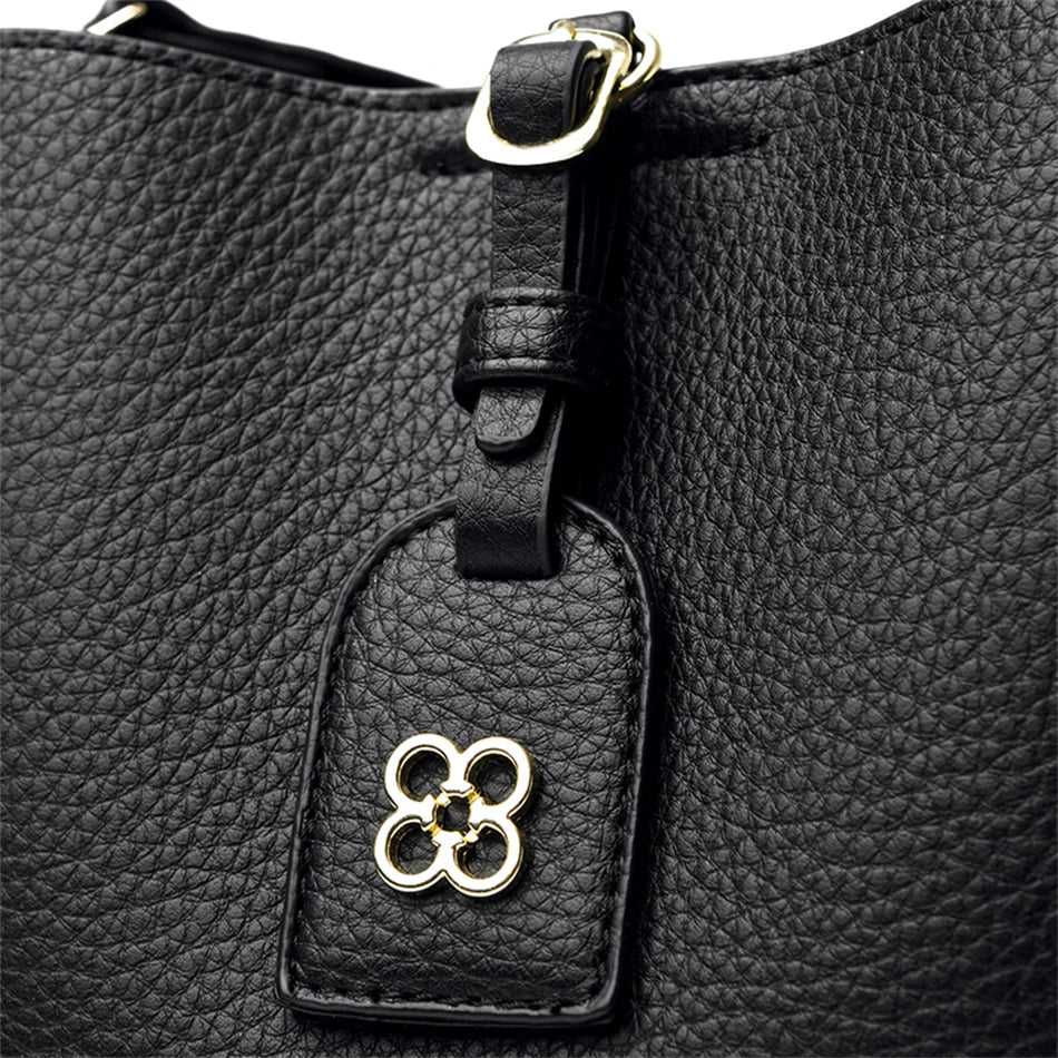 Luxury Designer High Quality Leather Women's Handbag Purses 3 Layers Multifunctional Ladies Shoulder Messenger Bags Sac Femme Master Coach HQ