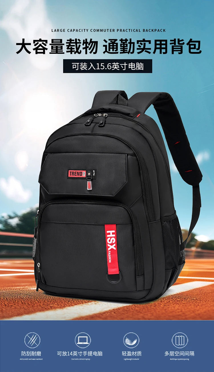 FashionLuxury Brand Man's Backpack High Quality Man's Bags Large Capacity Computer Bag Waterproof School Bags Handbag For Man Master Coach HQ