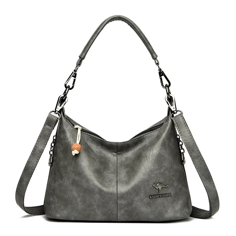 Luxury Handbags Women Bags Designer High-quality Leather Shoulder Bags for Women 2024 Casual Solid Color Purse and Handbags Sac Master Coach HQ