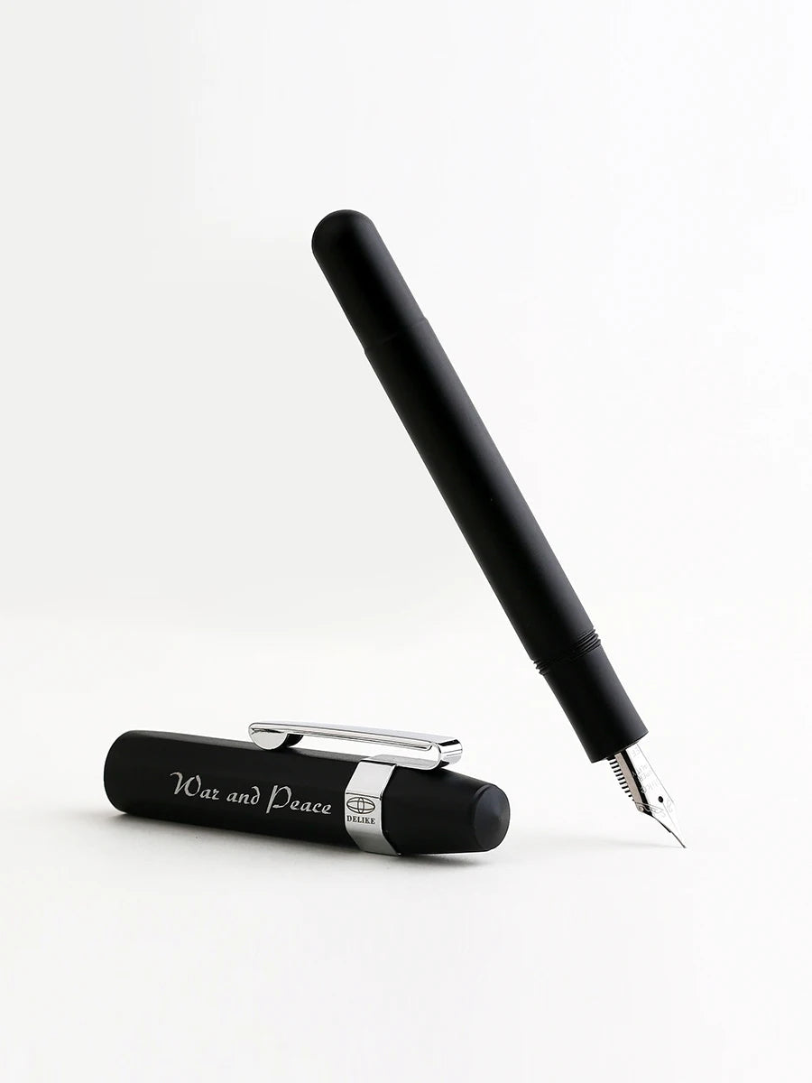 Majohn Alpha All Copper Vintage Travel Short Ink Fountain Pen EF/F/Bent Nib Aluminum Alloy Office School stationery Pocket Pen Master Coach HQ