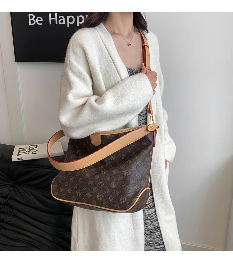 Luxury Brand Women's Messenger Bag Premium Leather Crossbody Shoulder Handbag Elegant Ladies Tote Purse Design Master Coach HQ