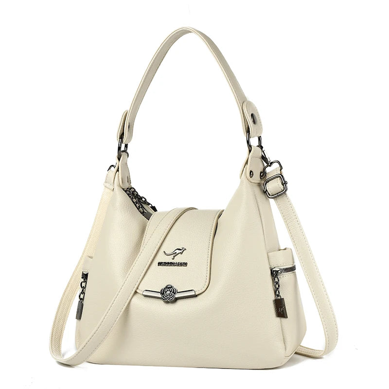 Luxury Handbags Women Shoulder Bags Designer Ladies Large Capacity Tote Famous Brand Quality Leather Crossbody Messenger Bag Master Coach HQ