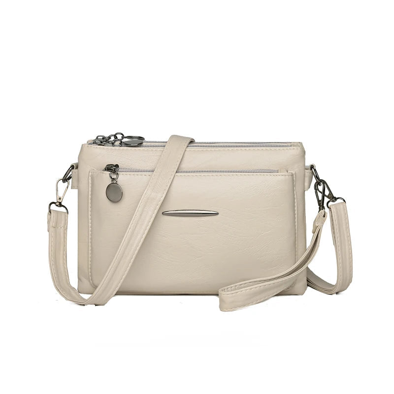 Luxury Designer Multilayer Ladies Handbags High Quality Leather Shoulder Bags Women 2025 Female Crossbody Bag Purses and  Sac Master Coach HQ