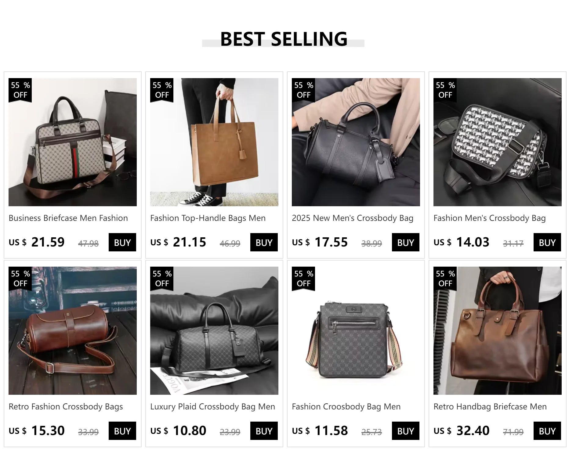 Luxury Men's Crossbody Bag New Fashion Design Crossbdoy Bags Men Soft PU Leather Male Shoulder Bag Barrel Shaped Handbag Master Coach HQ