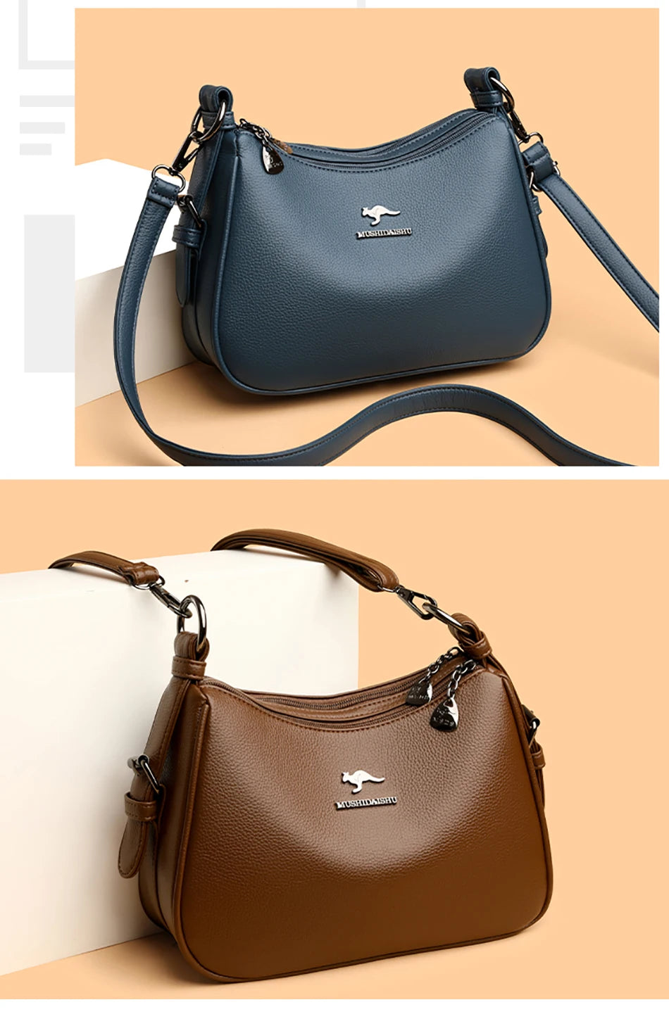Luxury Designer Ladies Handbags New High Quality Leather Shoulder Bag For Women Female Retro And Minimalist Crossbody Bags Purse Master Coach HQ