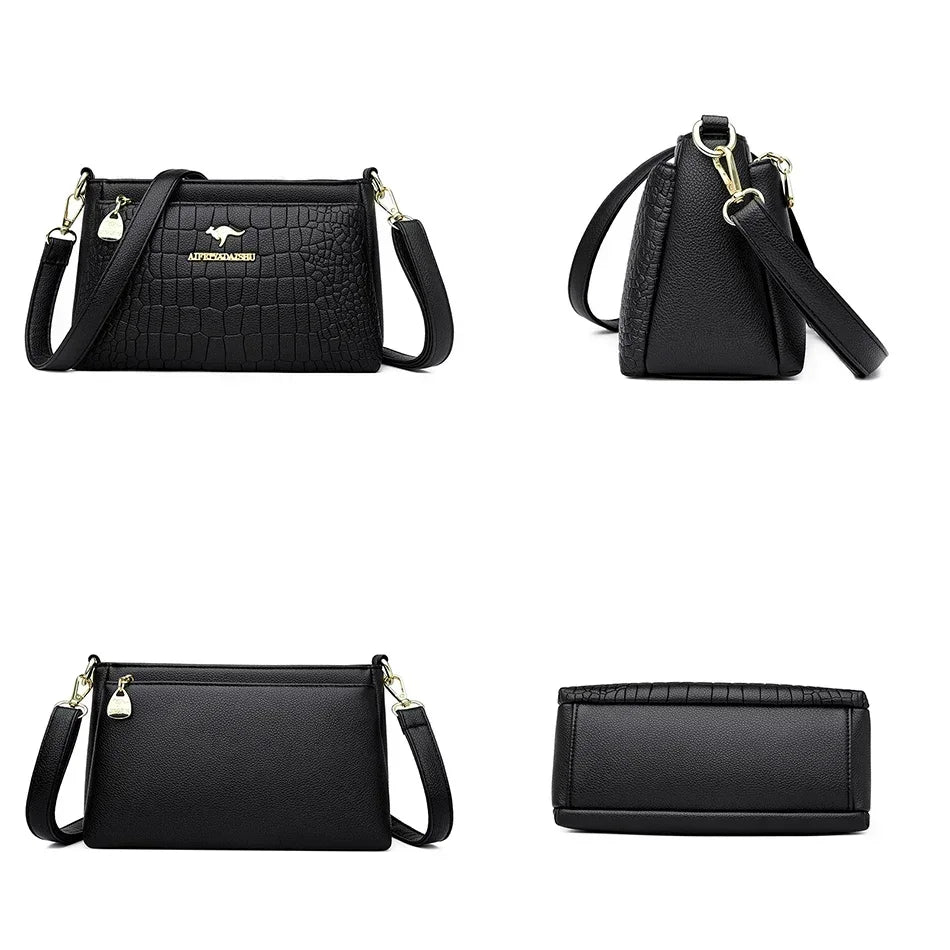 Luxury Designer Ladies Handbags High Quality Leather Shoulder Bags for Women 2025 Female Crossbody Bag Purses and Handbags Sac Master Coach HQ