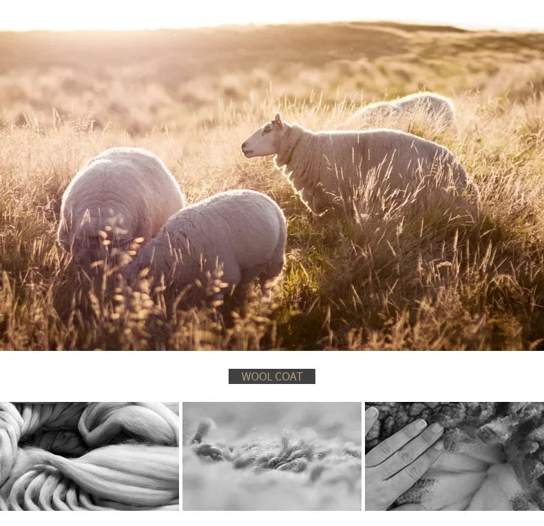 New Men Double Breasted Woolen Coats Winter Thicker Warm Cashmere Trench Coats Long Jackets Quality Male Winter Overcoats XXL Master Coach HQ