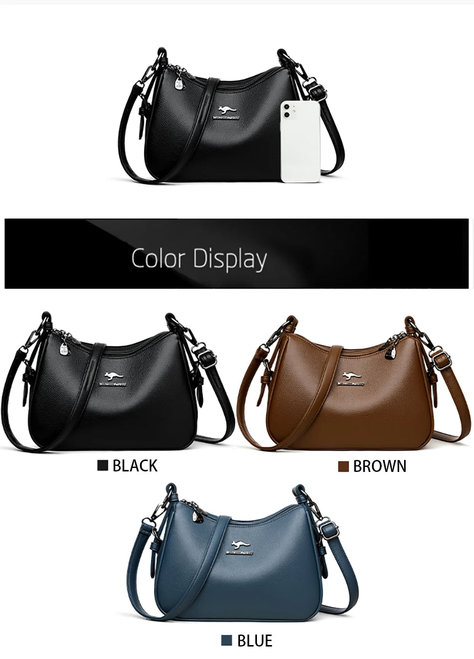 Luxury Designer Ladies Handbags New High Quality Leather Shoulder Bag For Women Female Retro And Minimalist Crossbody Bags Purse Master Coach HQ