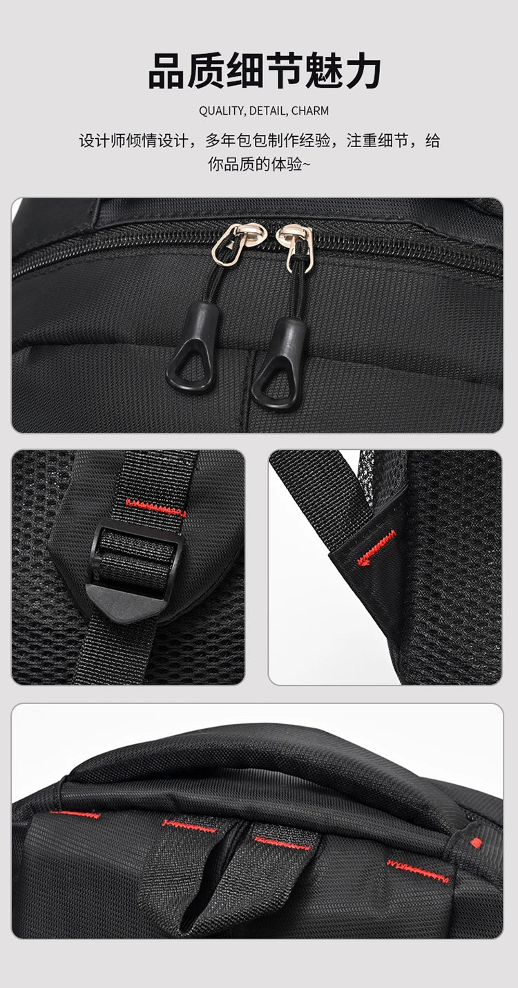 FashionLuxury Brand Man's Backpack High Quality Man's Bags Large Capacity Computer Bag Waterproof School Bags Handbag For Man Master Coach HQ