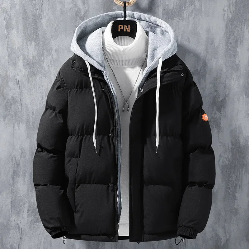 Male Coat Windbreaker Jackets For Men Fashion Parkas Autumn Winter Overcoat Men's Casual Jacket Keep Warm Windproof Hombre New Master Coach HQ