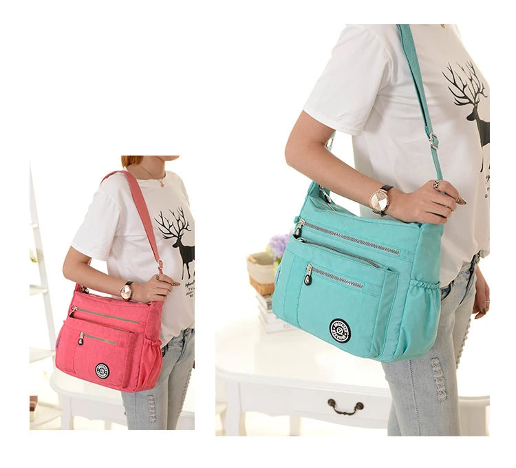 Luxury handbags women bags designer fashion nylon crossbody bags for women 2022 high capacity travel shoulder bags purses sac Master Coach HQ