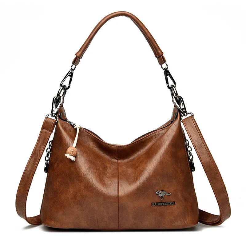 Luxury Handbags Women Bags Designer High-quality Leather Shoulder Bags for Women 2024 Casual Solid Color Purse and Handbags Sac Master Coach HQ