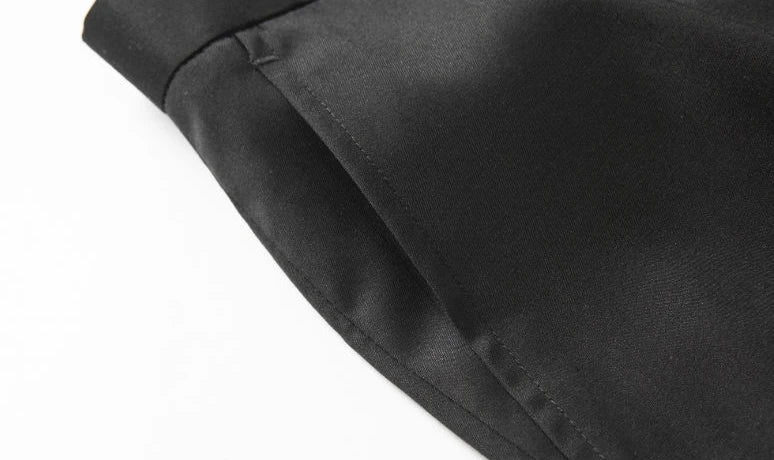 Business Trousers for Men Flared Social Tailoring Gray Bell Mouth Man Suits Pants Clothes Offer Fabric Fashion Classic Elegant Master Coach HQ