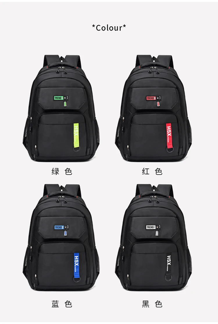 FashionLuxury Brand Man's Backpack High Quality Man's Bags Large Capacity Computer Bag Waterproof School Bags Handbag For Man Master Coach HQ