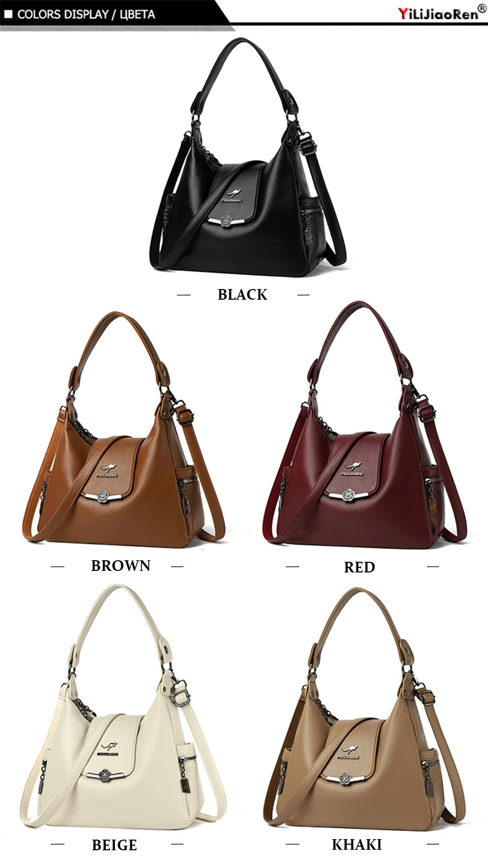 Luxury Handbags Women Shoulder Bags Designer Ladies Large Capacity Tote Famous Brand Quality Leather Crossbody Messenger Bag Master Coach HQ