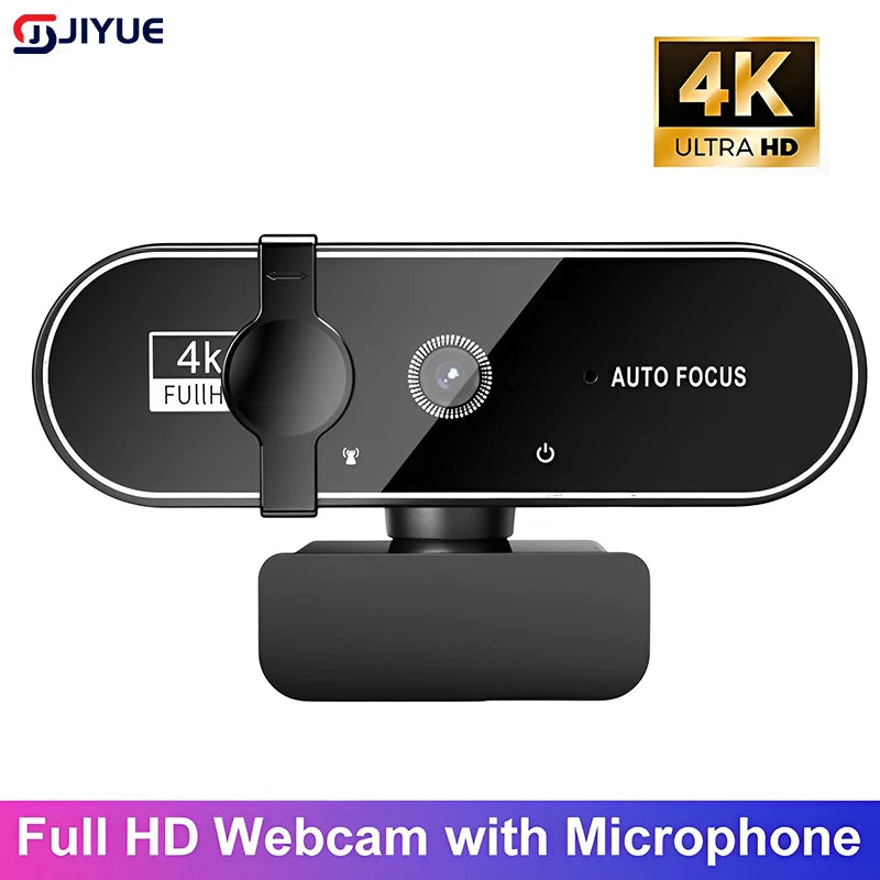 4K Webcam Video Camera 2K Autofocus Streaming Web Cam With Microphone Full HD 1080P Webcams for PC/Computer/Laptop Master Coach HQ
