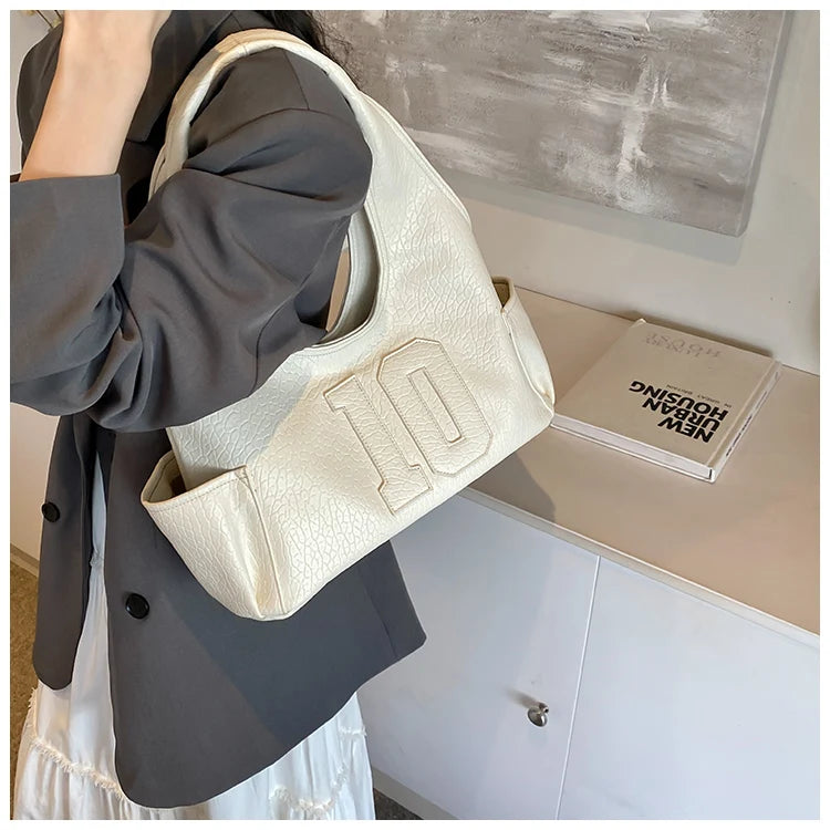 Luxury Women Bag 2025 New Armpit Handbags Women Shoulder Hobos Purse Top-Handle Bag Punk Cool Girls Shopping Packs Large Bolsas Master Coach HQ