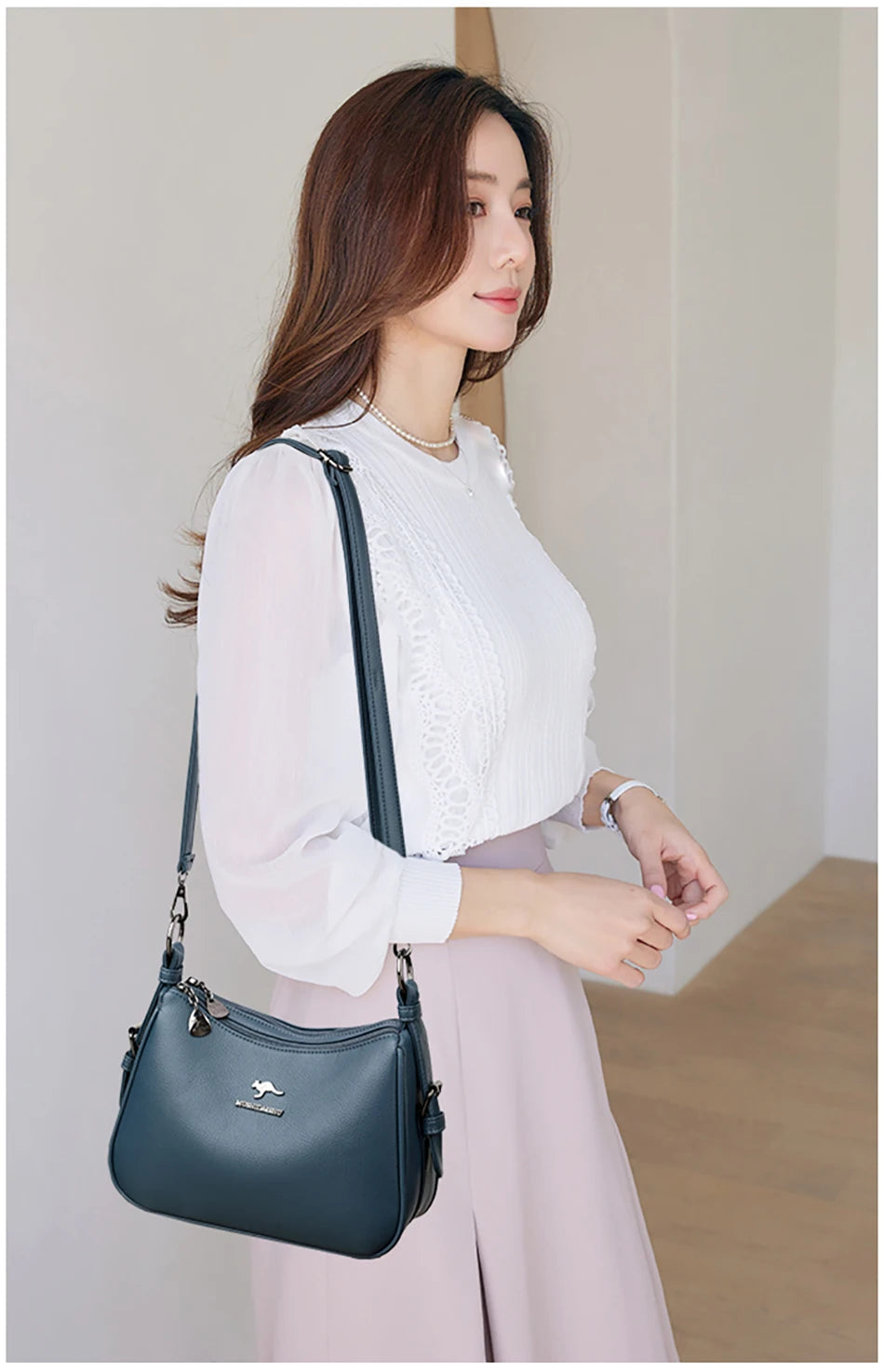 Luxury Designer Ladies Handbags New High Quality Leather Shoulder Bag For Women Female Retro And Minimalist Crossbody Bags Purse Master Coach HQ