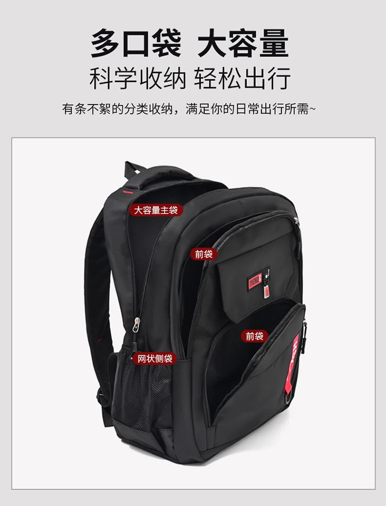 FashionLuxury Brand Man's Backpack High Quality Man's Bags Large Capacity Computer Bag Waterproof School Bags Handbag For Man Master Coach HQ
