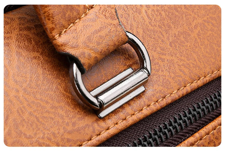 Luxury Brand Man Business Briefcase Bag PU Leather Messenger Shoulder Bag Men Office Lunch Bags For Laptop A4 File Male Handbags Master Coach HQ