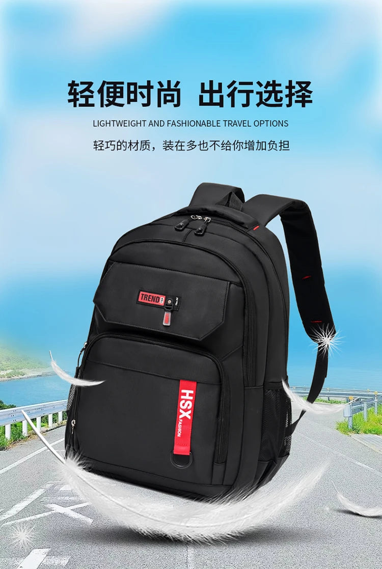 FashionLuxury Brand Man's Backpack High Quality Man's Bags Large Capacity Computer Bag Waterproof School Bags Handbag For Man Master Coach HQ