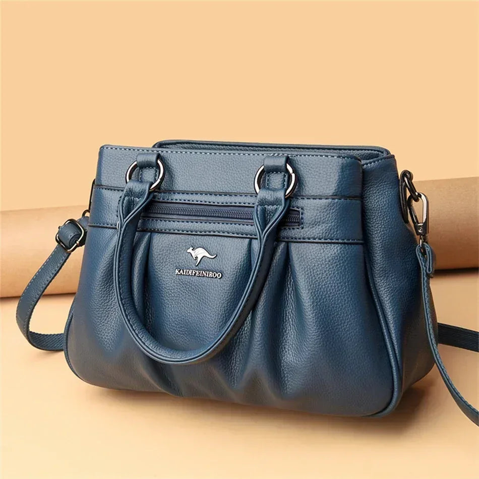 Luxury Handbags Women Bags Designer 3 Layers Leather Hand Bags Big Capacity Tote Bag for Women Vintage Top-handle Shoulder Bags Master Coach HQ