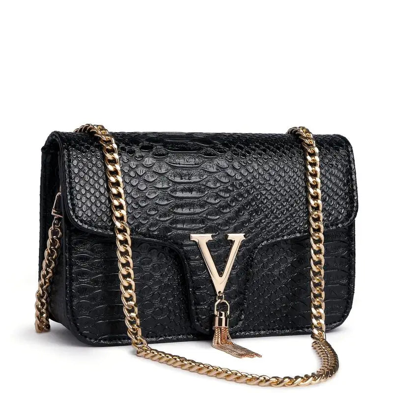 Luxury Handbags Women's Bags Brand Fashion V Chain Shoulder Crossbody Bags For Women Sac A Main Femme De Marque Luxe Cuir 2023 Master Coach HQ