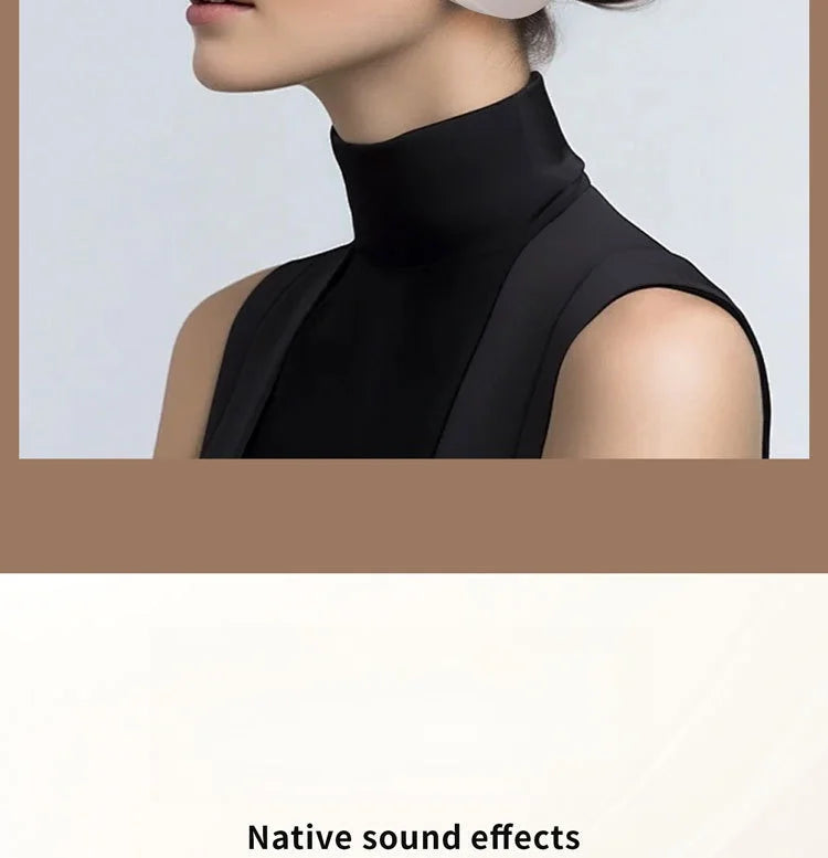 Fashionable Bluetooth wireless headphones, over-ear, deep bass, sports stereo, high fidelity, long battery life, universal Master Coach HQ
