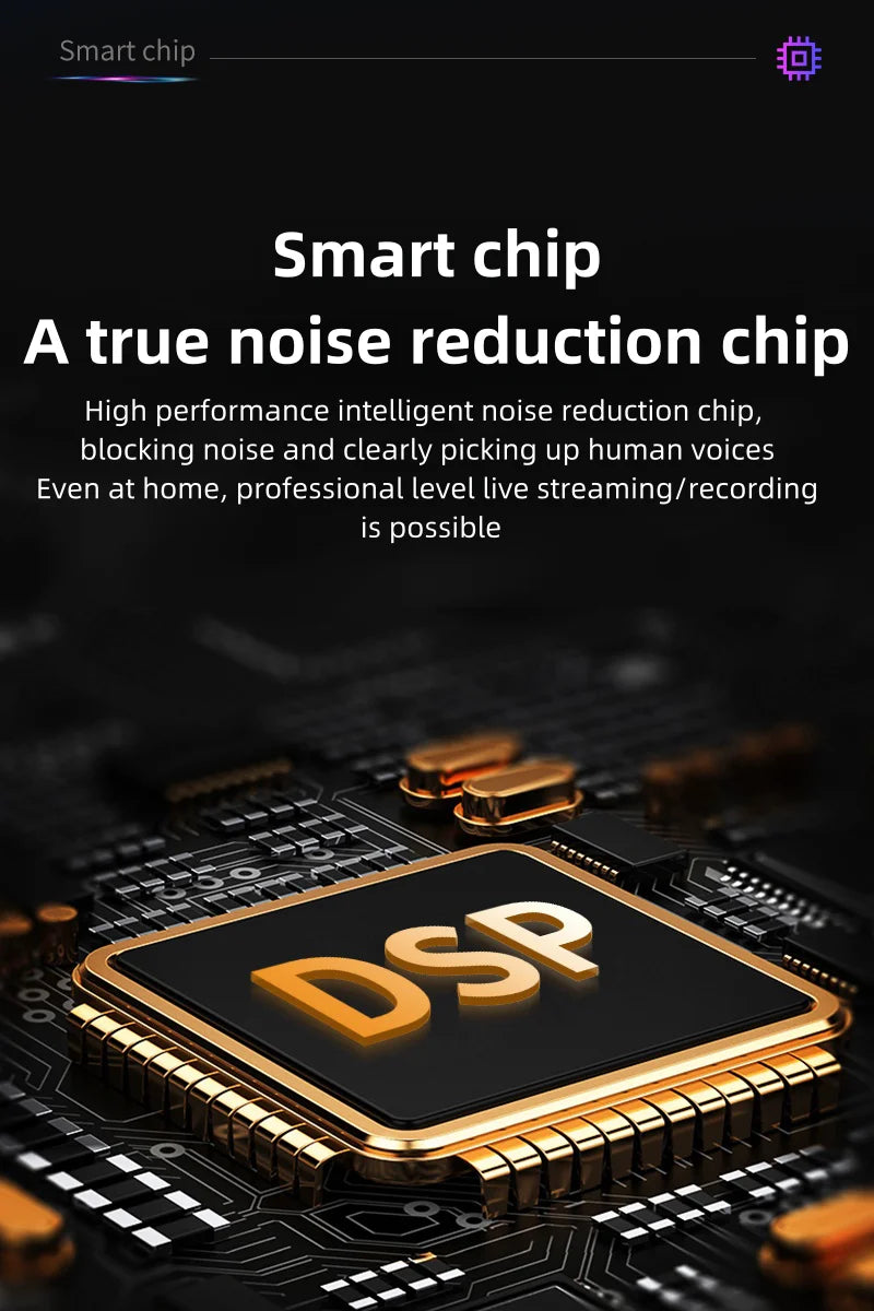 USB/XLR Dynamic Microphone With Built-in Headset Output & Sound Insulation,For Podcasts,Games, Live Broadcast Master Coach HQ
