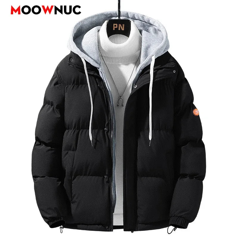 Male Coat Windbreaker Jackets For Men Fashion Parkas Autumn Winter Overcoat Men's Casual Jacket Keep Warm Windproof Hombre New Master Coach HQ