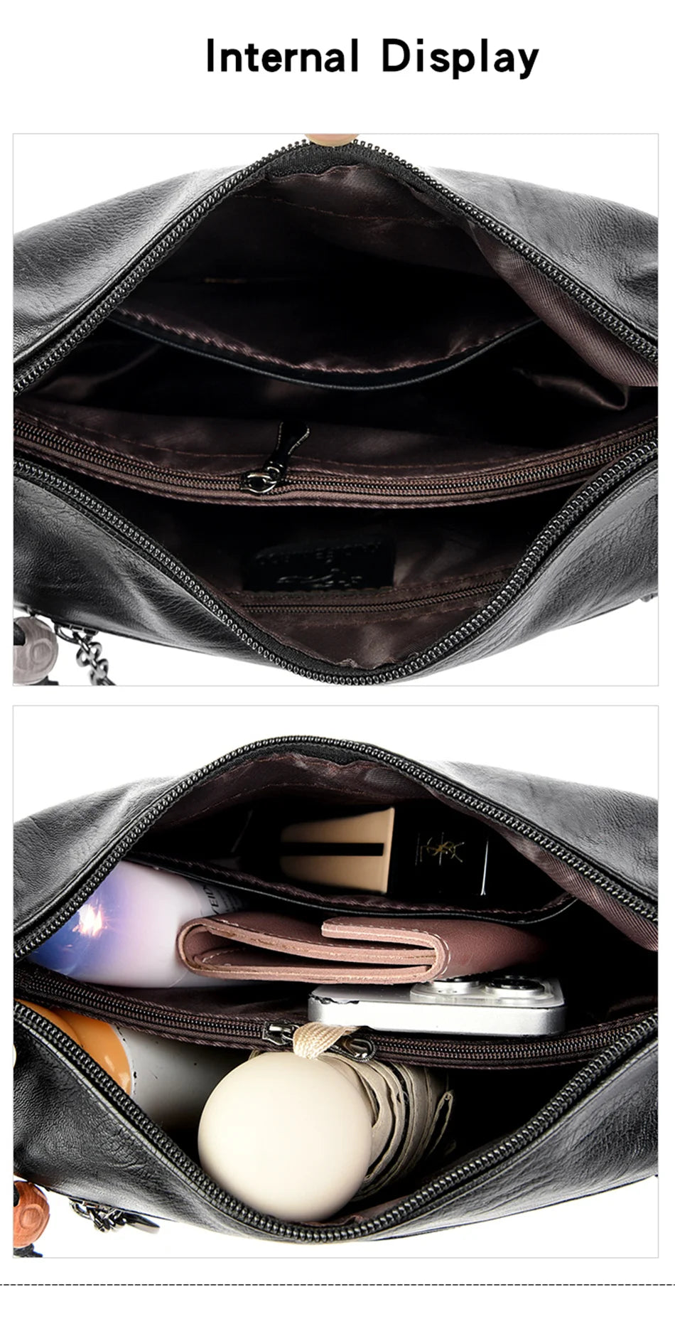 Luxury Handbags Women Bags Designer High-quality Leather Shoulder Bags for Women 2024 Casual Solid Color Purse and Handbags Sac Master Coach HQ