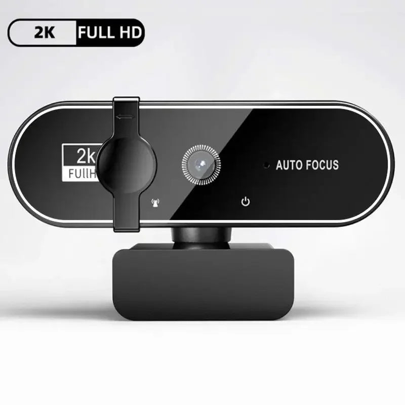 4K Webcam Video Camera 2K Autofocus Streaming Web Cam With Microphone Full HD 1080P Webcams for PC/Computer/Laptop Master Coach HQ