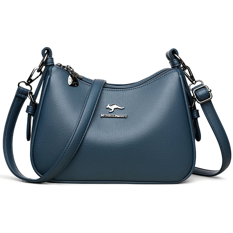 Luxury Designer Ladies Handbags New High Quality Leather Shoulder Bag For Women Female Retro And Minimalist Crossbody Bags Purse Master Coach HQ