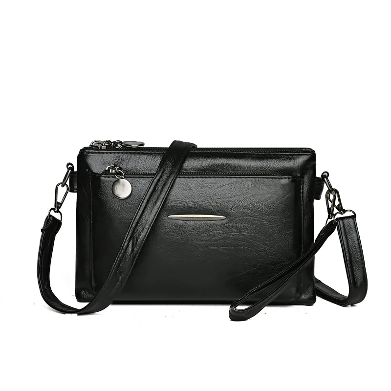 Luxury Designer Multilayer Ladies Handbags High Quality Leather Shoulder Bags Women 2025 Female Crossbody Bag Purses and  Sac Master Coach HQ