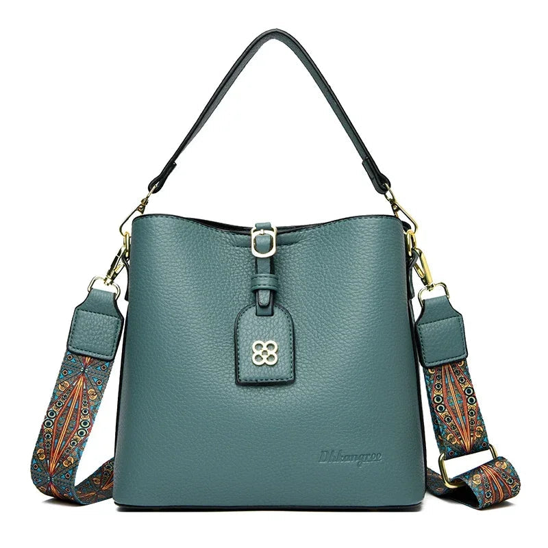 Luxury Designer High Quality Leather Women's Handbag Purses 3 Layers Multifunctional Ladies Shoulder Messenger Bags Sac Femme Master Coach HQ
