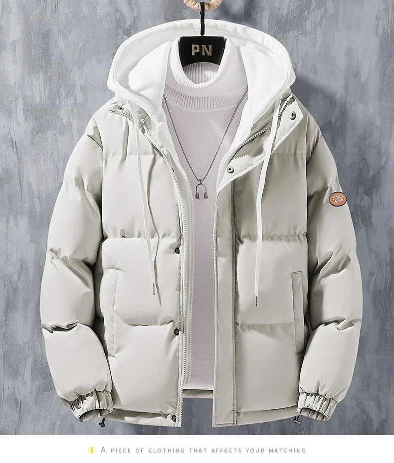 Male Coat Windbreaker Jackets For Men Fashion Parkas Autumn Winter Overcoat Men's Casual Jacket Keep Warm Windproof Hombre New Master Coach HQ