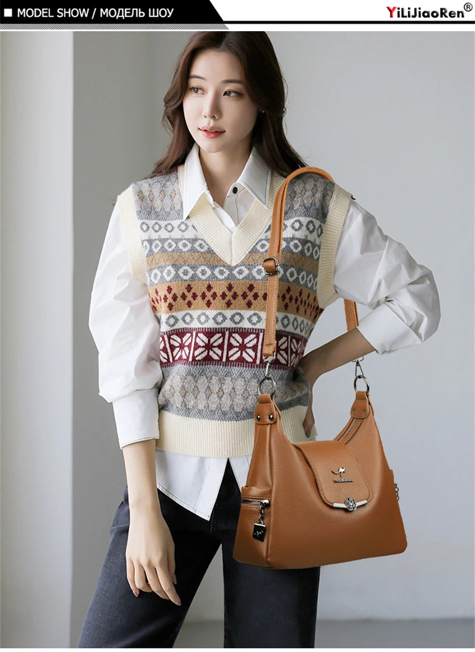 Luxury Handbags Women Shoulder Bags Designer Ladies Large Capacity Tote Famous Brand Quality Leather Crossbody Messenger Bag Master Coach HQ