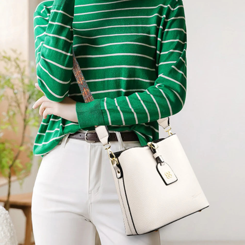 Luxury Designer High Quality Leather Women's Handbag Purses 3 Layers Multifunctional Ladies Shoulder Messenger Bags Sac Femme Master Coach HQ