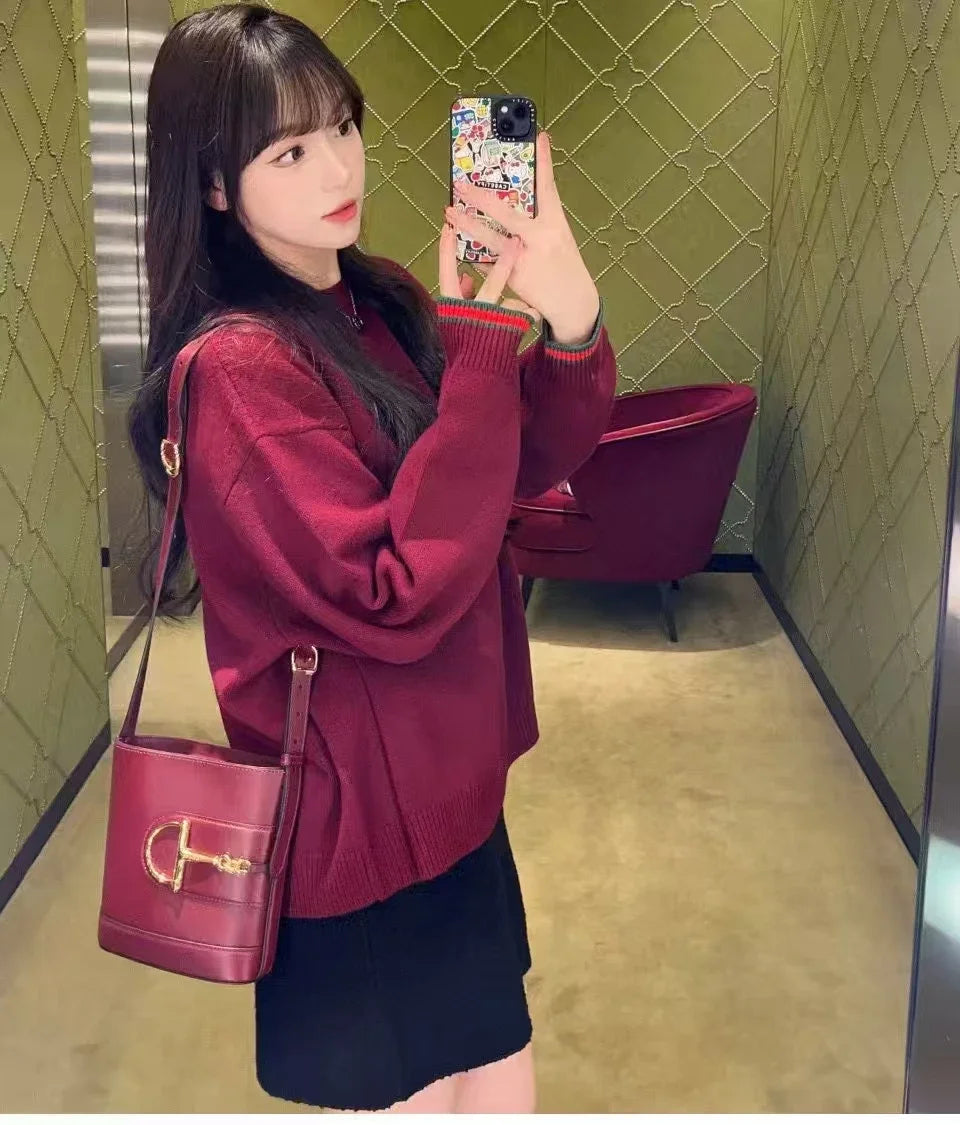 Luxury Crossbody Handbag For Women Paris Fashion Elegant Leather Classic Large Capacity Tote Bag Solid Color Designer Master Coach HQ