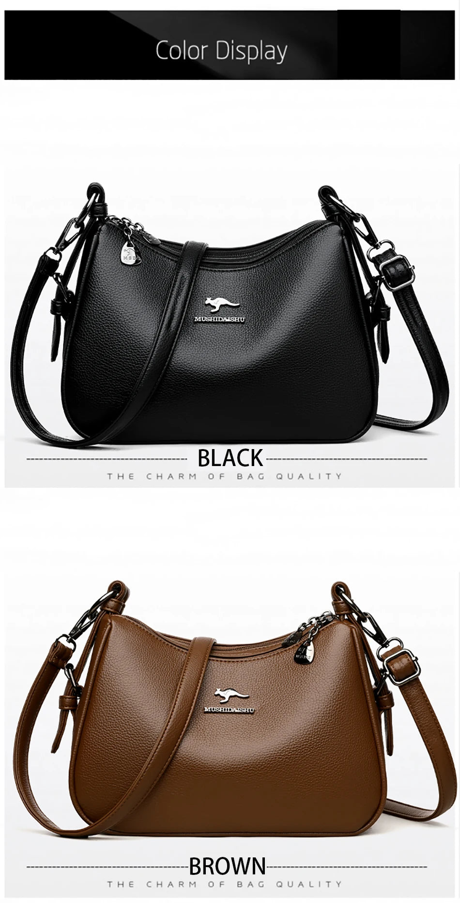 Luxury Designer Ladies Handbags New High Quality Leather Shoulder Bag For Women Female Retro And Minimalist Crossbody Bags Purse Master Coach HQ