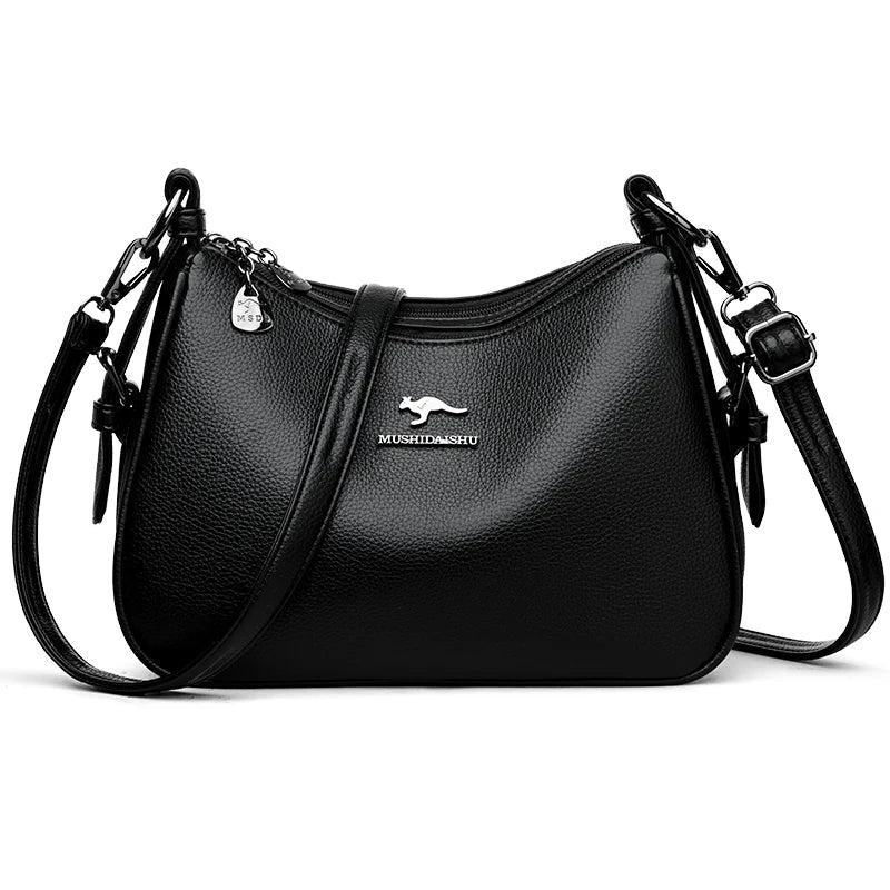 Luxury Designer Ladies Handbags New High Quality Leather Shoulder Bag For Women Female Retro And Minimalist Crossbody Bags Purse Master Coach HQ