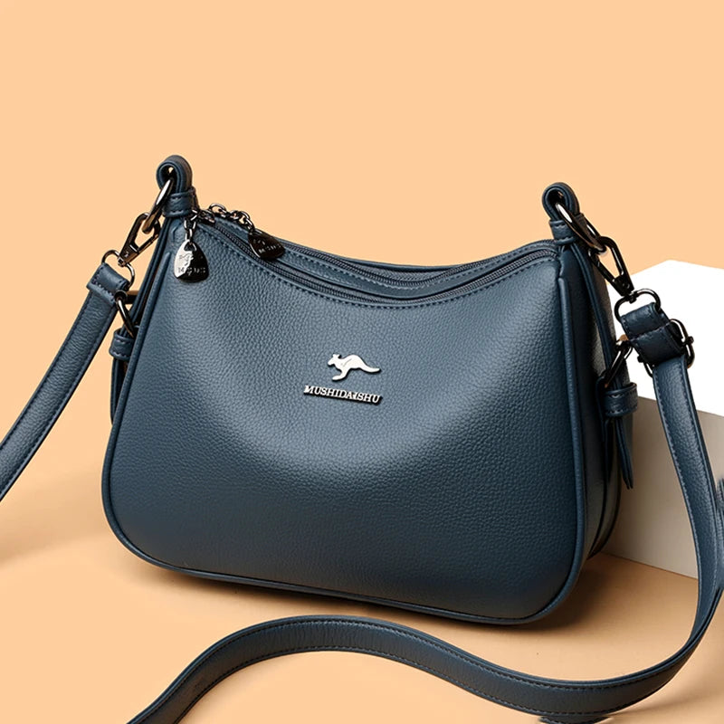 Luxury Designer Ladies Handbags New High Quality Leather Shoulder Bag For Women Female Retro And Minimalist Crossbody Bags Purse Master Coach HQ