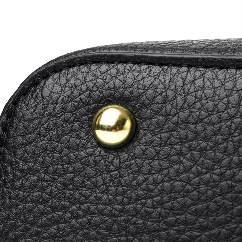 Luxury Designer High Quality Leather Women's Handbag Purses 3 Layers Multifunctional Ladies Shoulder Messenger Bags Sac Femme Master Coach HQ