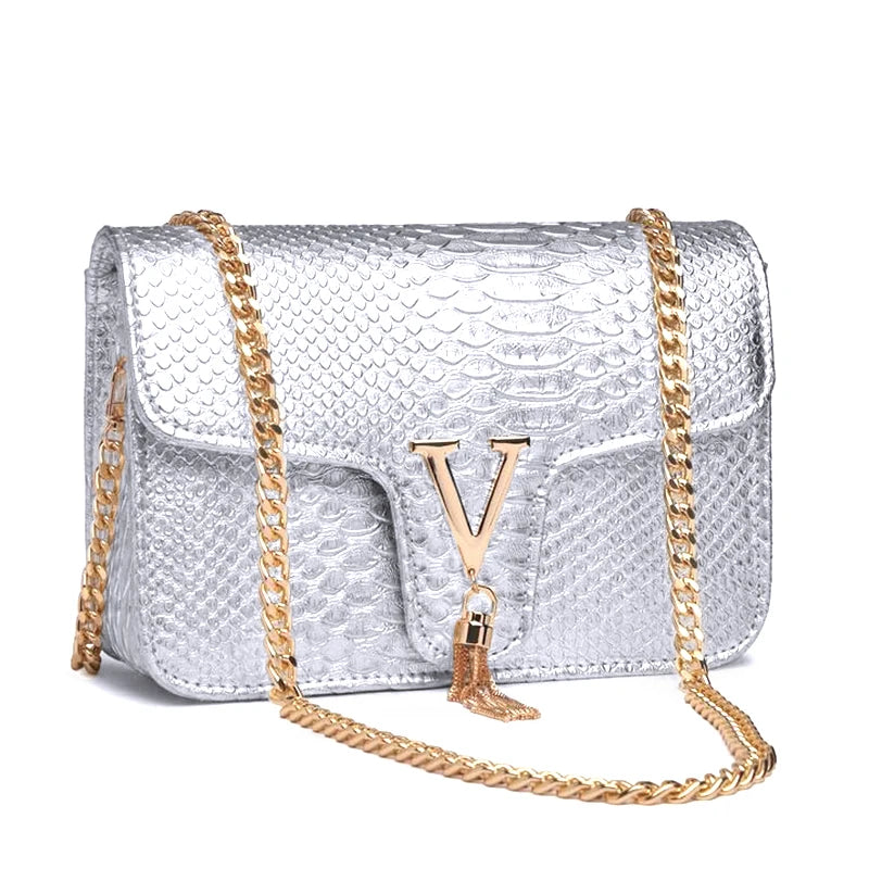Luxury Handbags Women's Bags Brand Fashion V Chain Shoulder Crossbody Bags For Women Sac A Main Femme De Marque Luxe Cuir 2023 Master Coach HQ