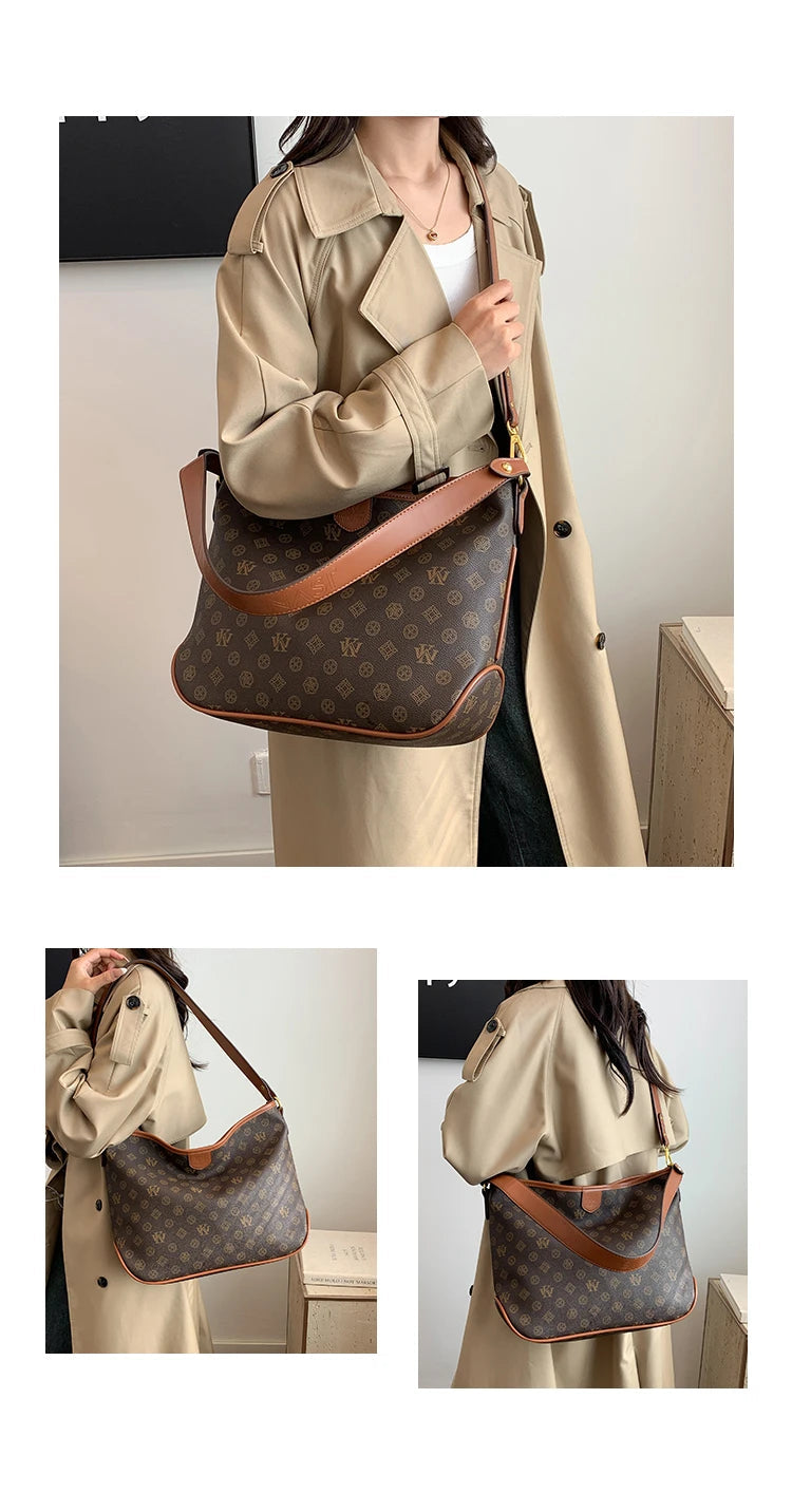 Luxury Brand Women's Messenger Bag Premium Leather Crossbody Shoulder Handbag Elegant Ladies Tote Purse Design Master Coach HQ