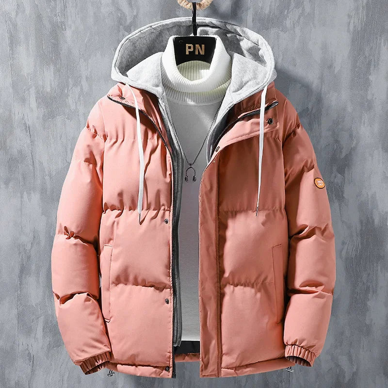 Male Coat Windbreaker Jackets For Men Fashion Parkas Autumn Winter Overcoat Men's Casual Jacket Keep Warm Windproof Hombre New Master Coach HQ